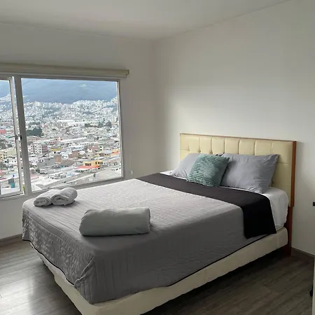 Departamento Con Vista Al Cotopaxi Y A La Ciudad Linka Quito Extérieur photo